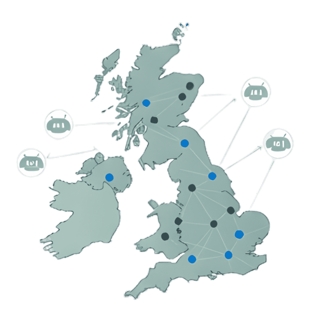 Straightforward pricing icon showing £99 one-time setup coin.